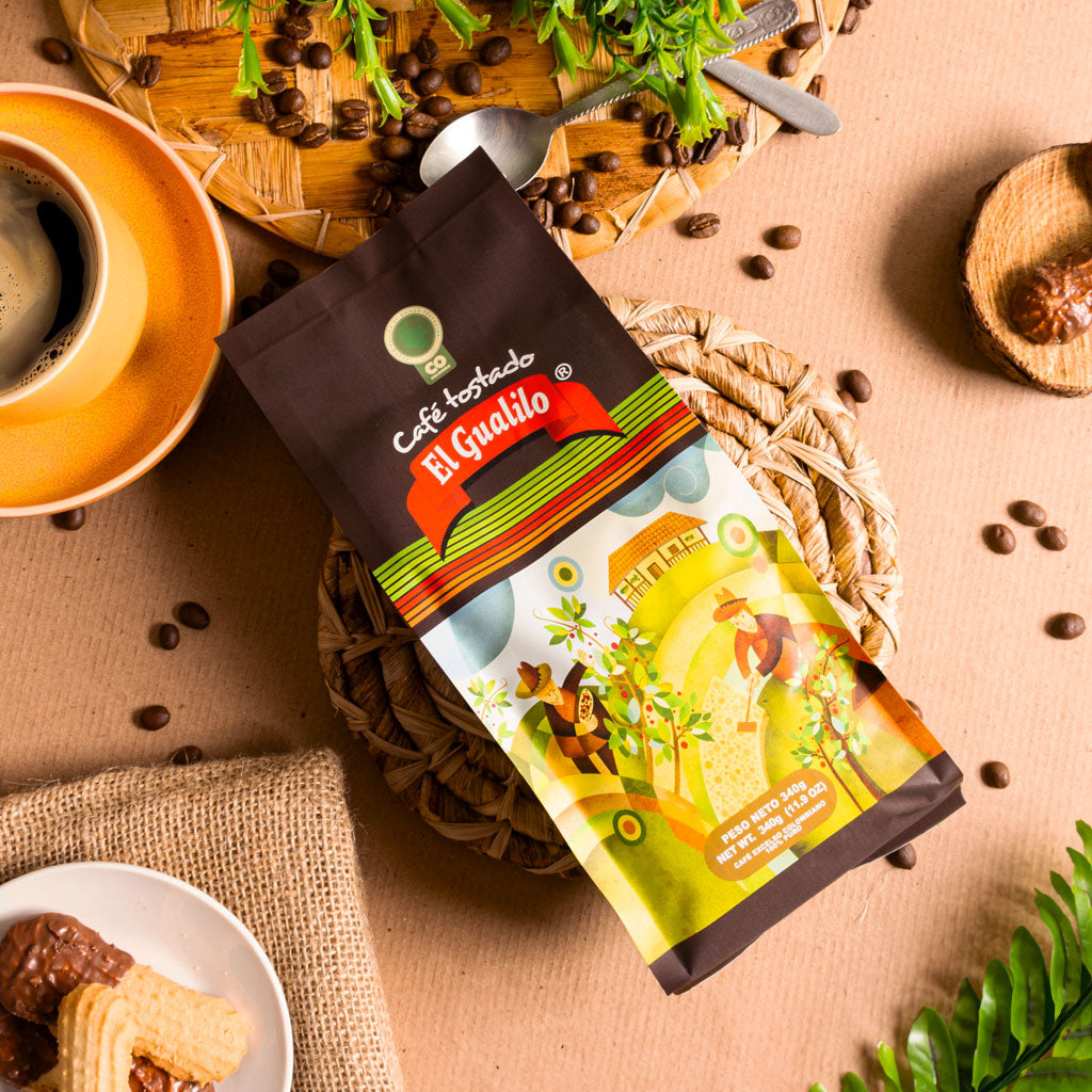 Bolsas Flow Pack de Cuatro Sellos – Café y Chocolate