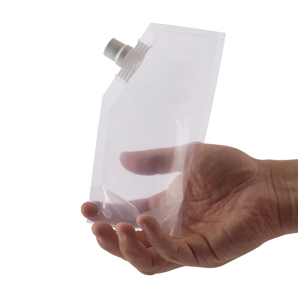 Bolsa Transparente Flex Up (Llenado por la Válvula)