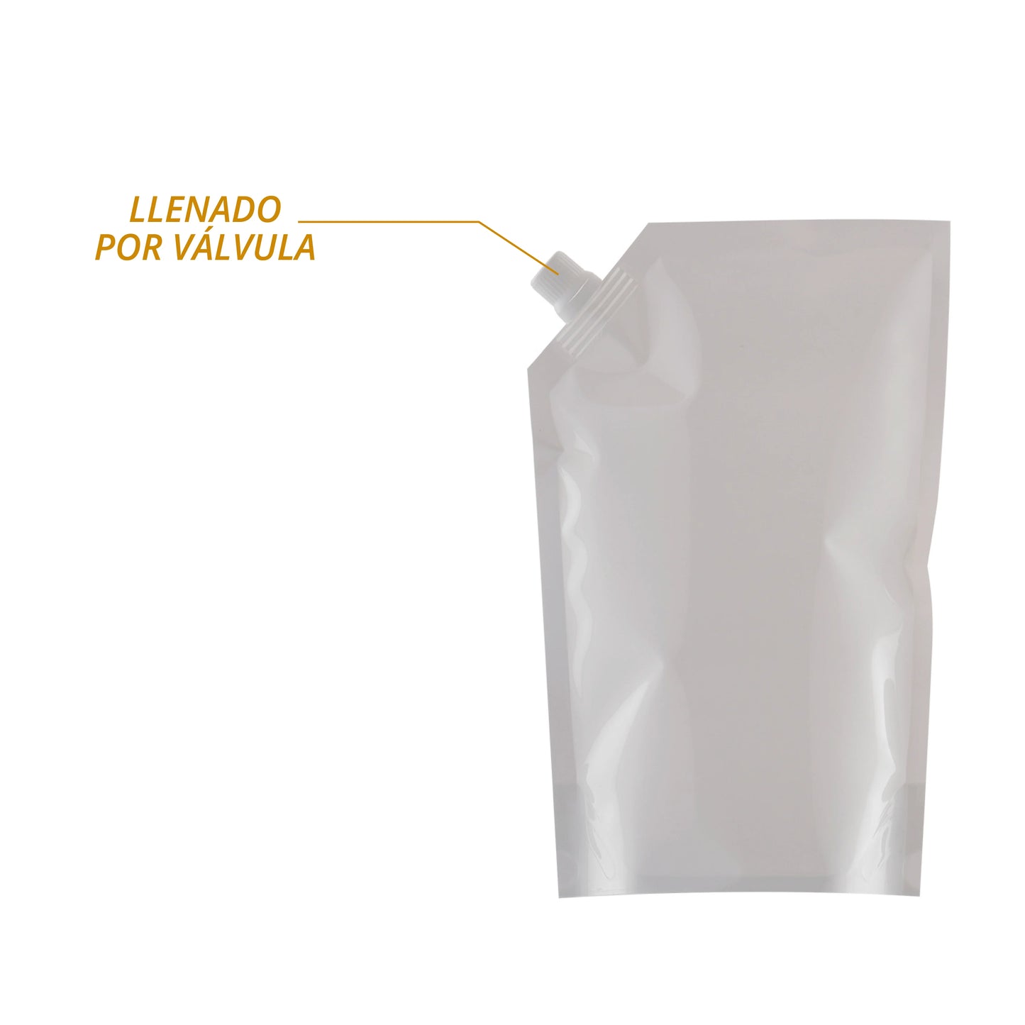 Bolsa Blanca Flex Up (Llenado por la válvula)