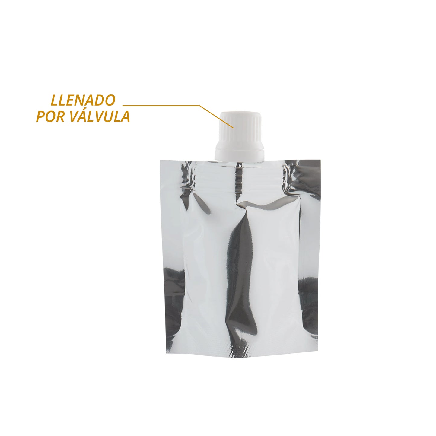 Bolsa Metalizada Flex Up (Llenado por la Válvula)