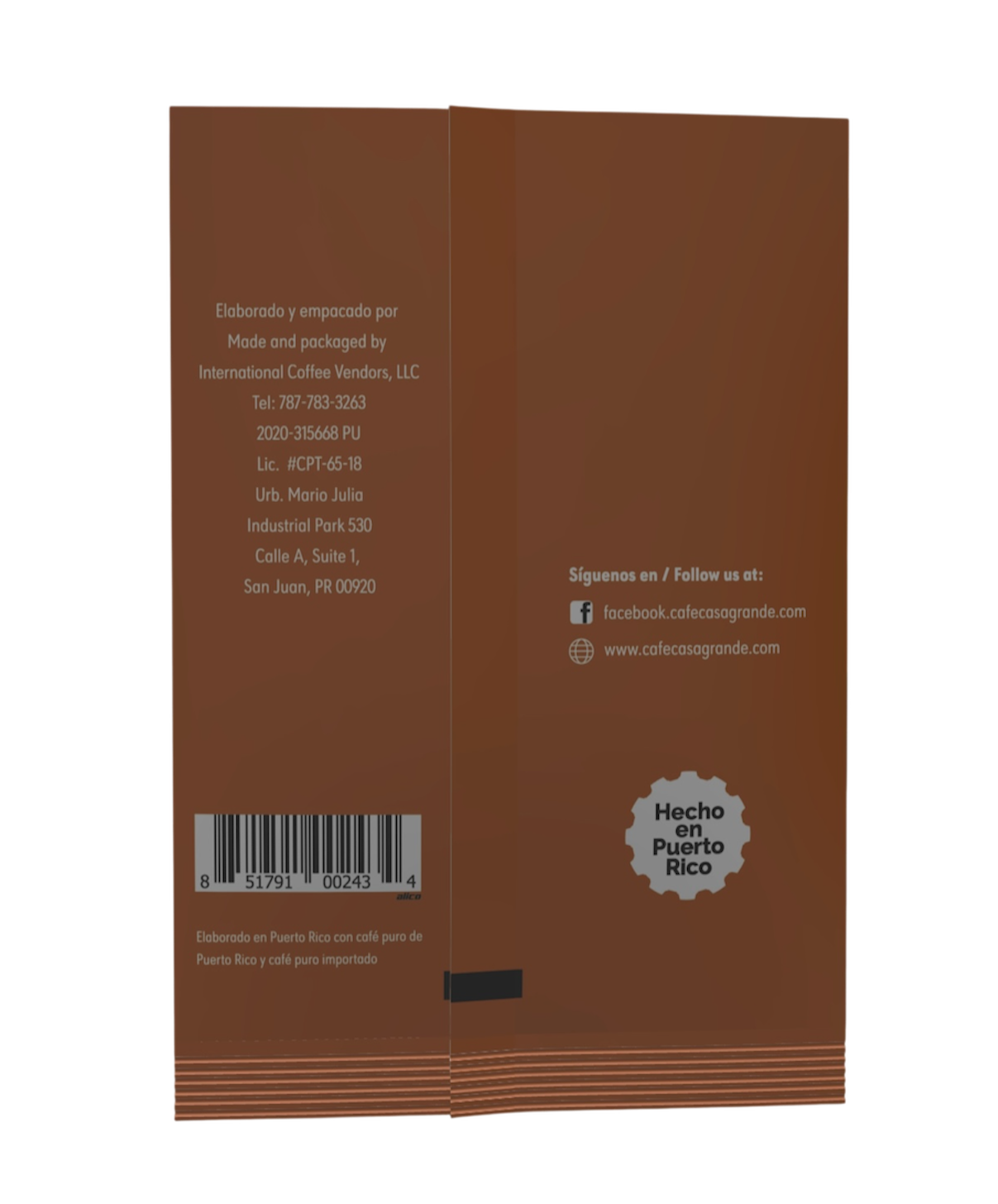 Belly Seal Bags – Coffee and Chocolate