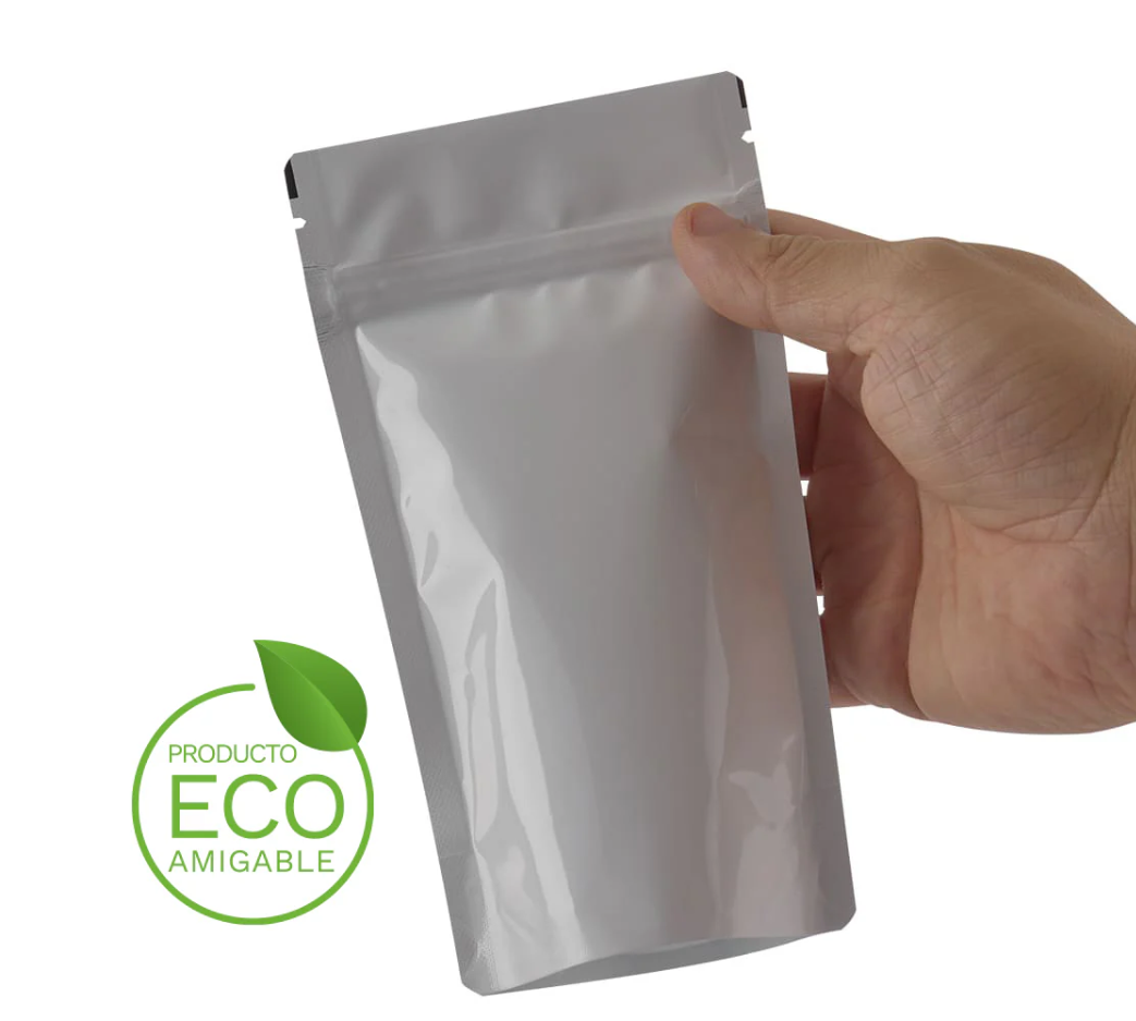 Bolsa Eco-Amigable Flex Up Blanca - Negra