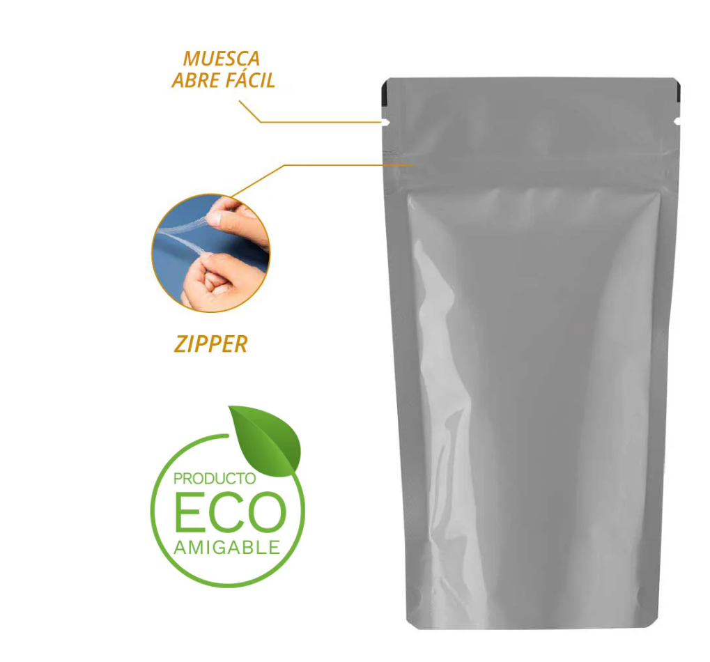 Bolsa Eco-Amigable Flex Up Blanca - Negra