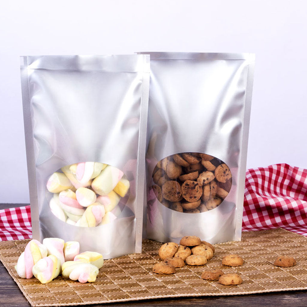 Bolsa Flex Up con ventana - Snacks, Polvos y Cereales