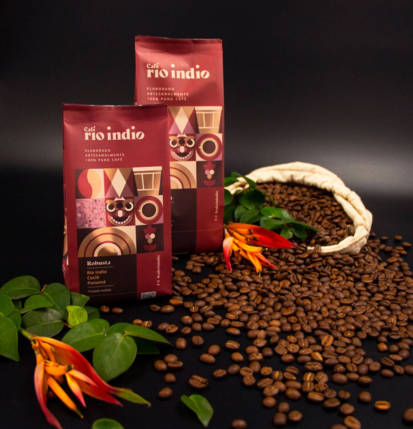Bolsas Flow Pack con Selle Ventral – Café y Chocolate