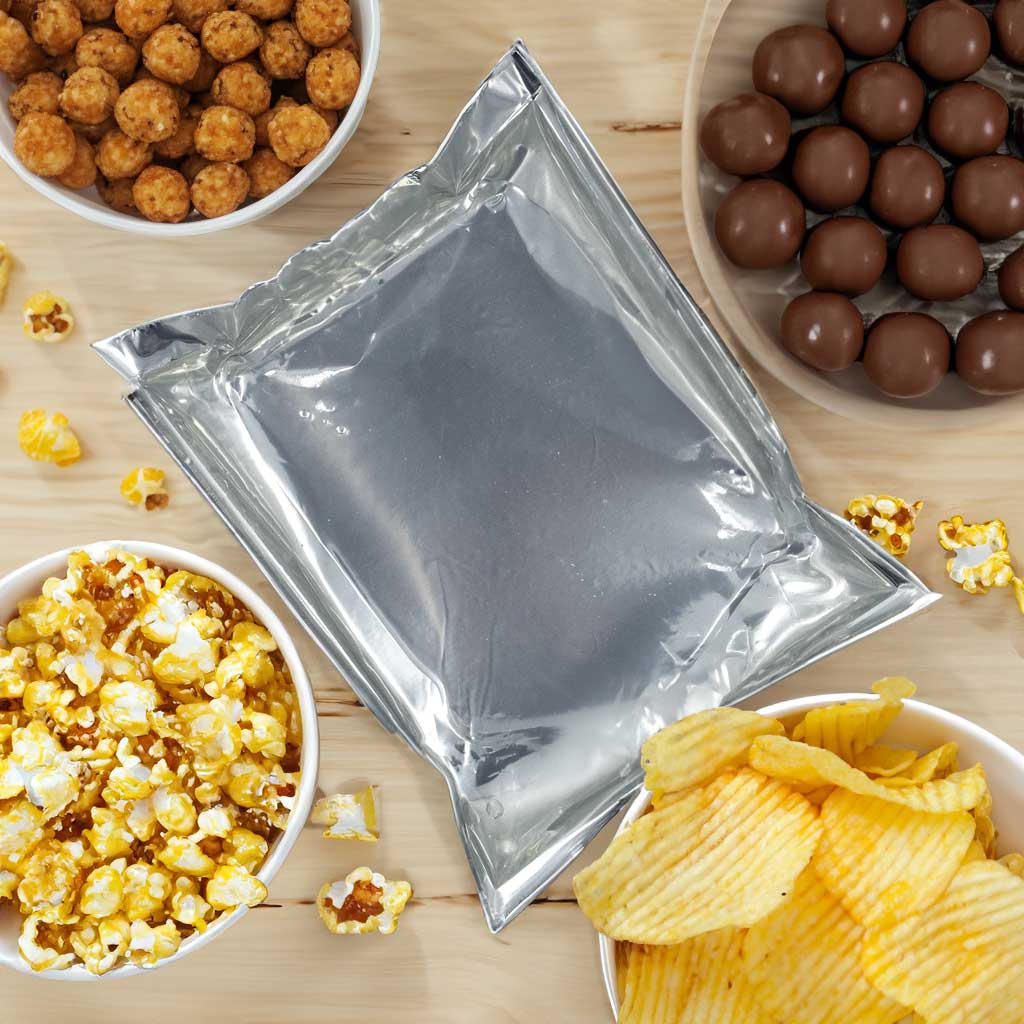 Bolsa Plana - Snacks, Polvos y Cereales